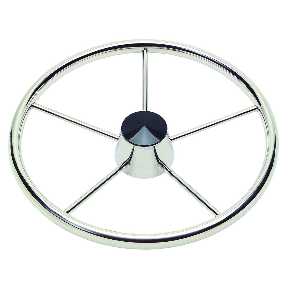 Schmitt Marine Destroyer Wheel - 13.5" Model 170 - Fits 3/4" Tapered Shaft [1721321-R] - Houseboatparts.com