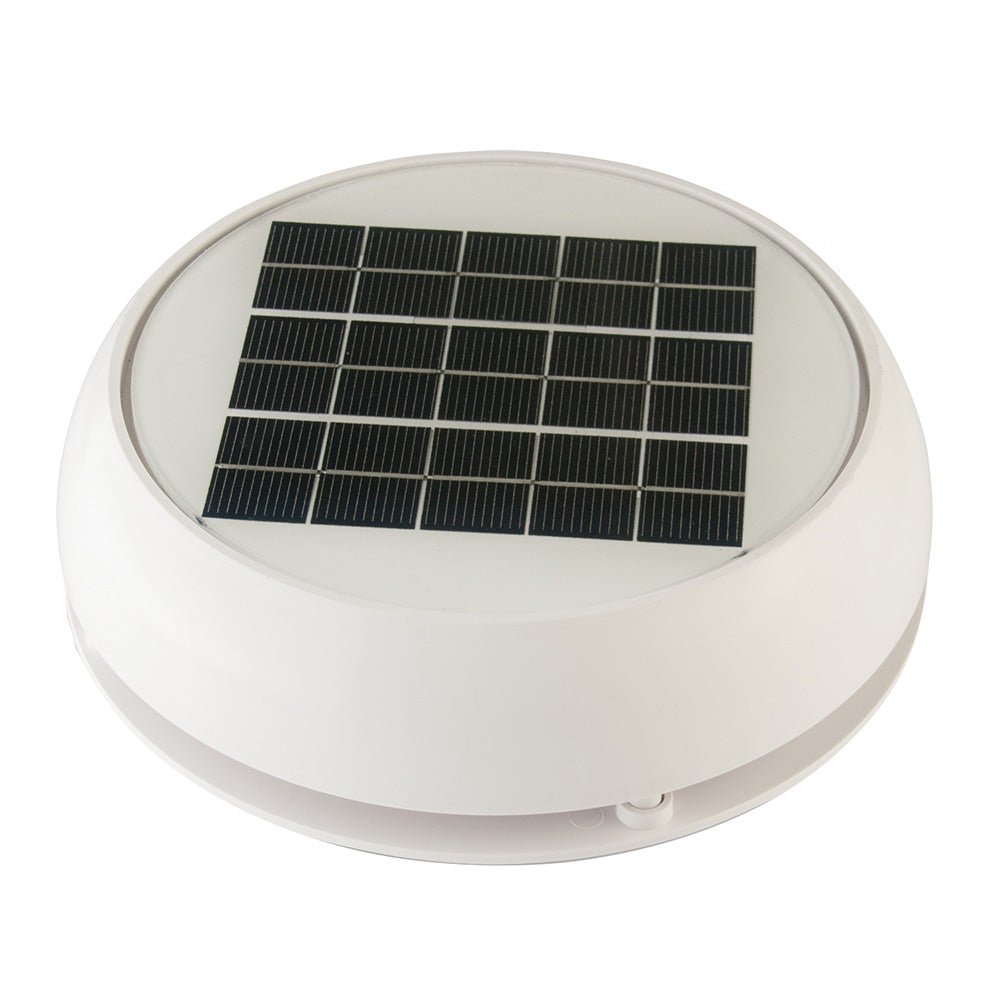 Marinco Day/Night Solar Vent 4" - White [N20804W] - Houseboatparts.com