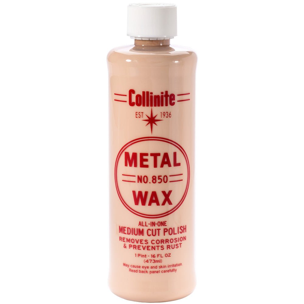 Collinite 850 Metal Wax - Medium Cut Polish - 16oz [850-16OZ] - Houseboatparts.com