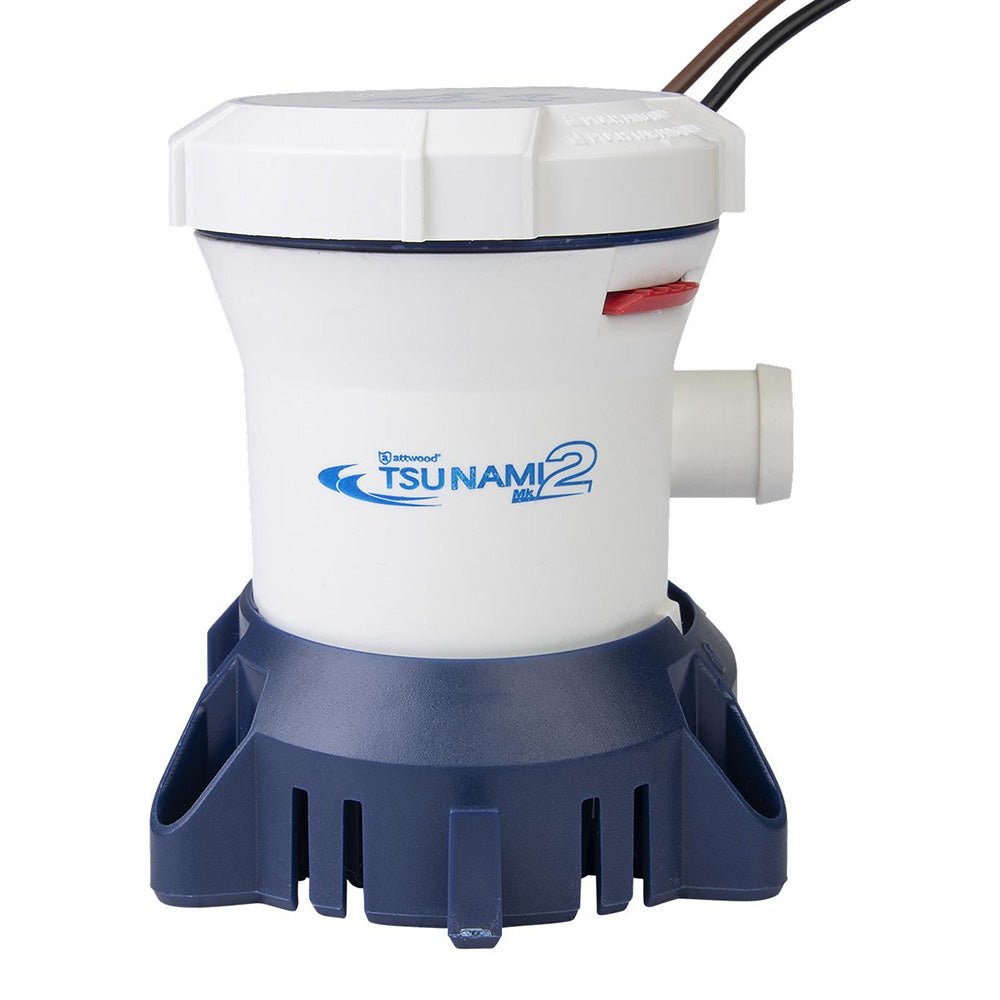 Attwood Tsunami MK2 Manual Bilge Pump - T800 - 800 GPH 12V [5608-7] - Houseboatparts.com