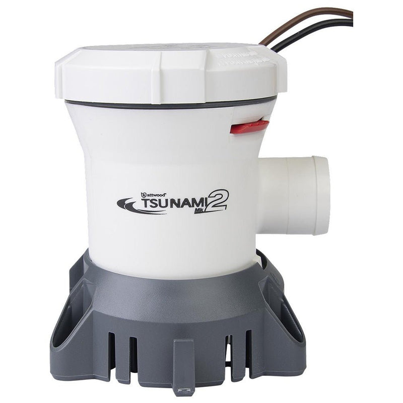 Attwood Tsunami MK2 Manual Bilge Pump - T1200 - 1200 GPH 12V [5612-7] - Houseboatparts.com