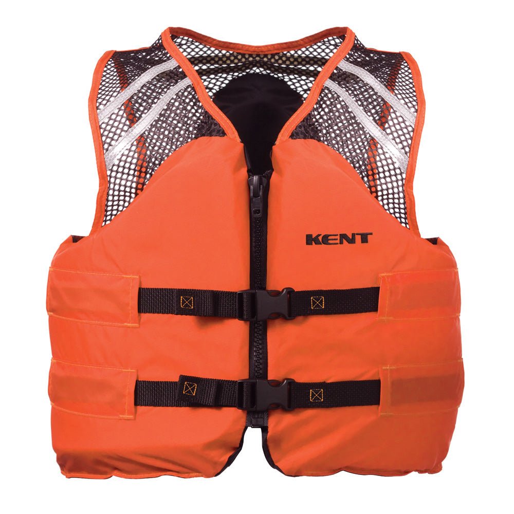 Kent Mesh Classic Commercial Vest - 2XL - Orange [150600-200-060-23] - Houseboatparts.com