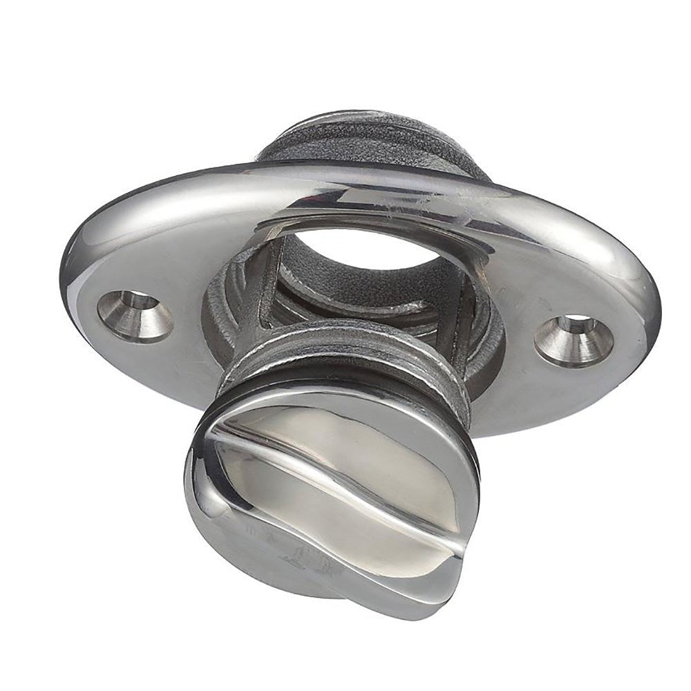 Attwood Stainless Steel Garboard Drain Plug - 7/8" Diameter [7557-7] - Houseboatparts.com