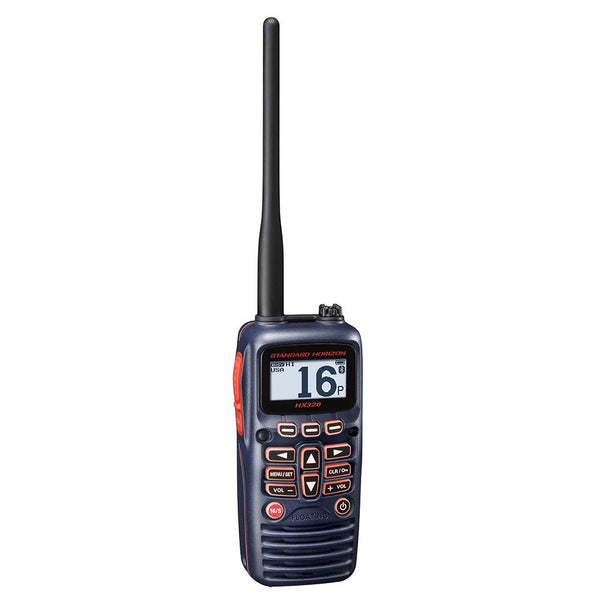 Standard Horizon HX320 Handheld VHF 6W, Bluetooth, USB Charge [HX320] - Houseboatparts.com