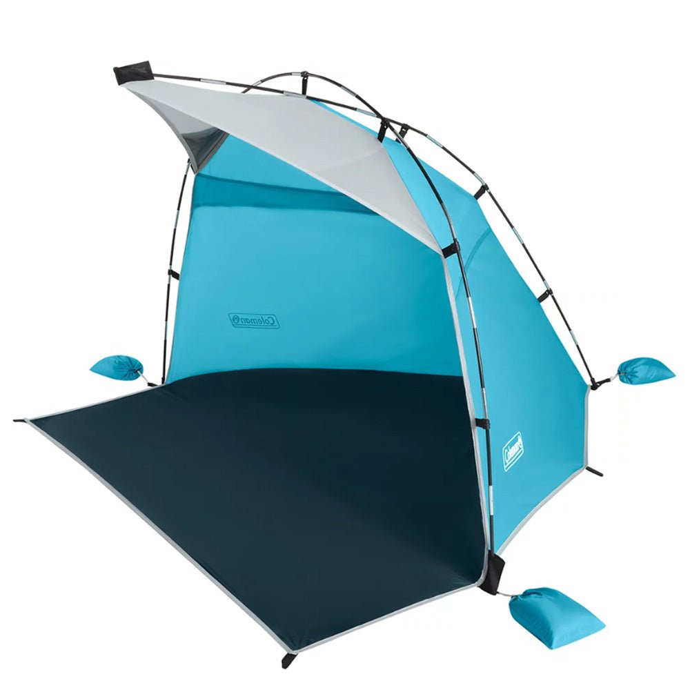 Coleman Skyshade Small Compact Beach Shade - Caribbean Sea [2000037508] - Houseboatparts.com