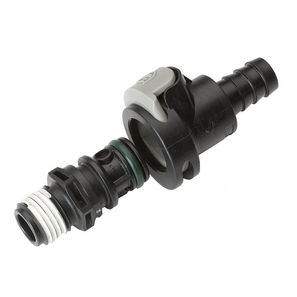 Attwood Universal Sprayless Connector - Male Female [8838US6] - Houseboatparts.com