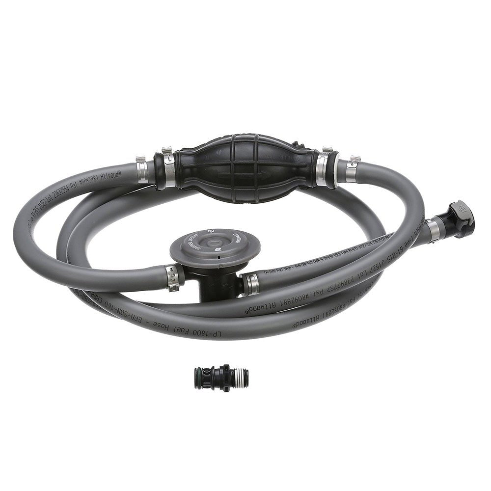 Attwood Mercury Fuel Line Kit - 3/8" Dia. x 6 Length w/Fuel Demand Valve [93806MUSD7] - Houseboatparts.com