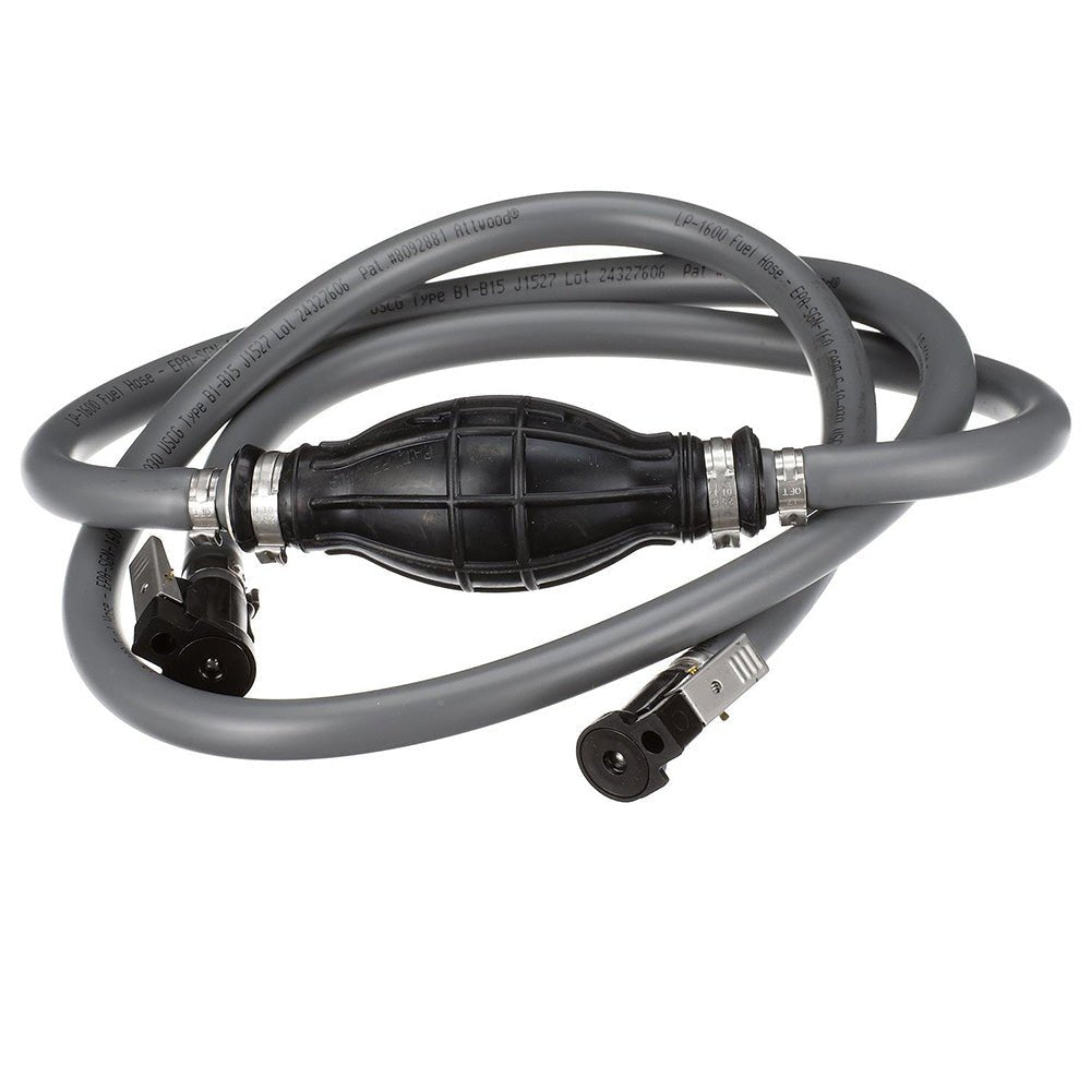Attwood Johnson/Evinrude Fuel Line Kit - 3/8" Diameter x 6 Length (No Tank Fitting) [93806ELP7] - Houseboatparts.com