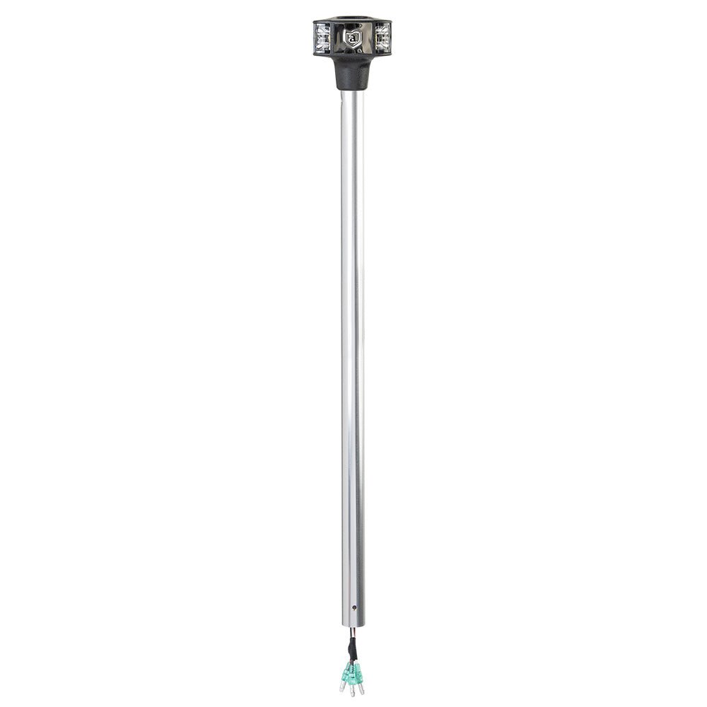 Attwood LightArmor Masthead 36" Anchor Light f/Use With Powerbase [7800 - 36 - 7] - Houseboatparts.com