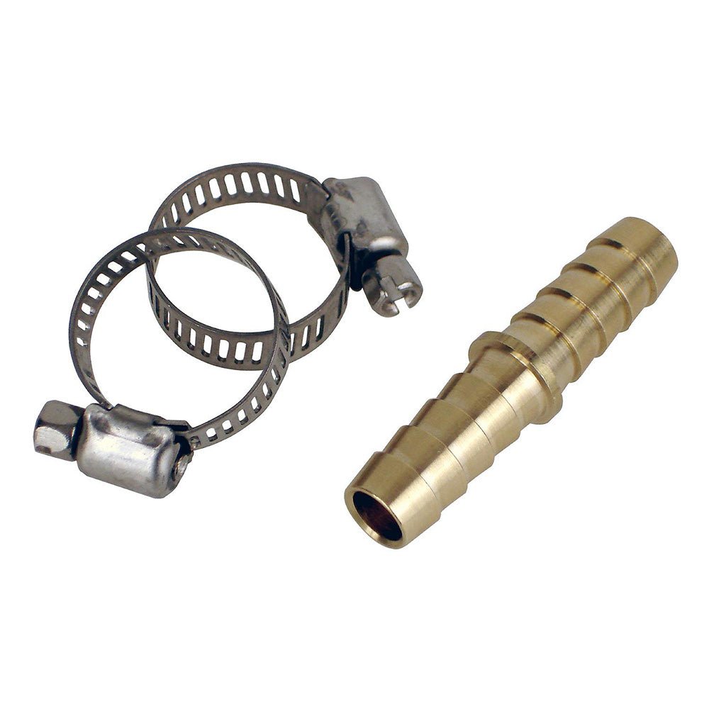 Attwood 3/8" Hose Mender In - Line Fuel Splice Kit w/SS Clamps [11822 - 6] - Houseboatparts.com