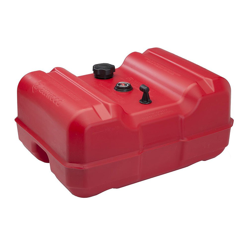 Attwood Portable Low Profile Fuel Tank - 12 Gallon w/Gauge [8812LLPG2] - Houseboatparts.com