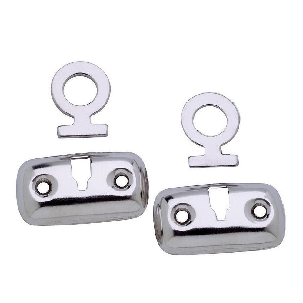 Attwood Mooring Fender Lock Kit - Stainless Steel Pair [11575-3] - Houseboatparts.com