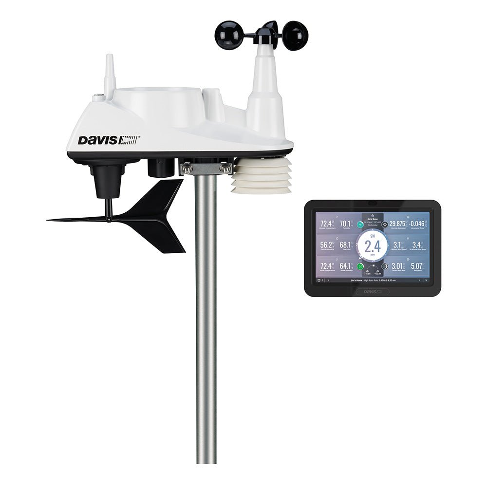 Davis Vantage Vue Wireless Weather Station w/WeatherLink Console [6242] - Houseboatparts.com