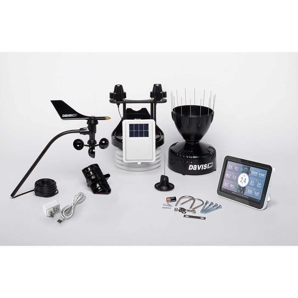 Davis Vantage Pro2 Plus Wireless Weather Station w/UV Solar Radiation Sensors and WeatherLink Console [6262] - Houseboatparts.com