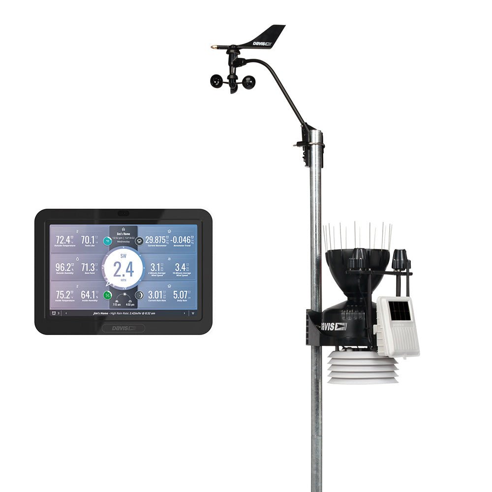 Davis Vantage Pro2 Plus Wireless Weather Station w/UV Solar Radiation Sensors and WeatherLink Console [6262] - Houseboatparts.com