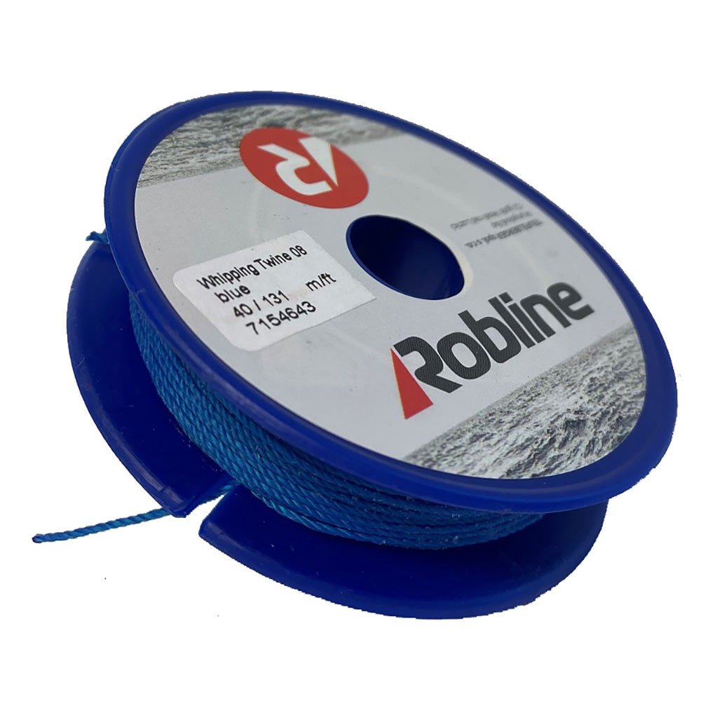 Robline Waxed Whipping Twine - 0.8mm x 40M - Blue [TYN-08BLUSP] - Houseboatparts.com