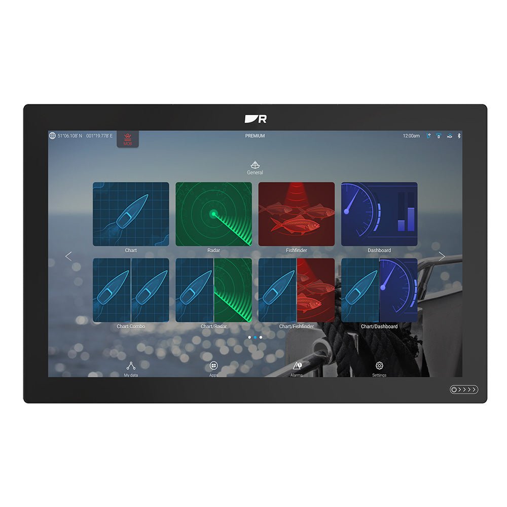 Raymarine Axiom 2 XL 22 Multifunction Display w/RCR-SD Reader, Alarm Cable [T70547] - Houseboatparts.com