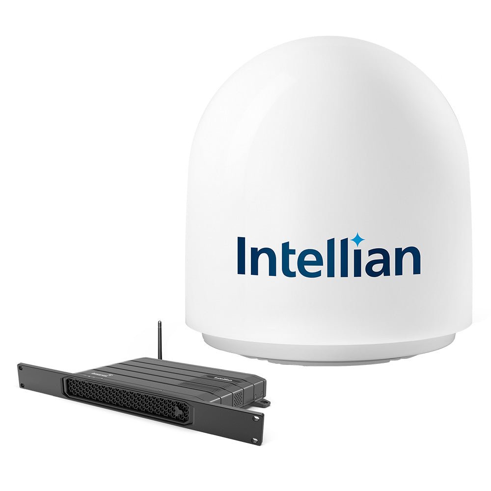 Intellian FB500 Inmarsat Fleet Broadband Maritime Terminal w/19" Rack Mount BDU [F4-A500-R] - Houseboatparts.com