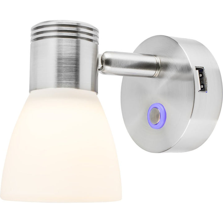Sea-Dog Cabin Reading Light w/Touch Dimmer USB Port [400715-3] - Houseboatparts.com