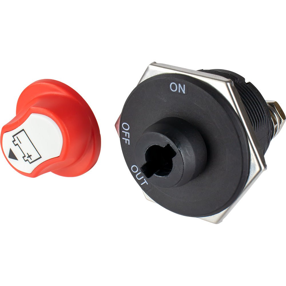 Sea-Dog Mini Battery Switch Key w/Removable Knob - 32V 300A [422730-1] - Houseboatparts.com