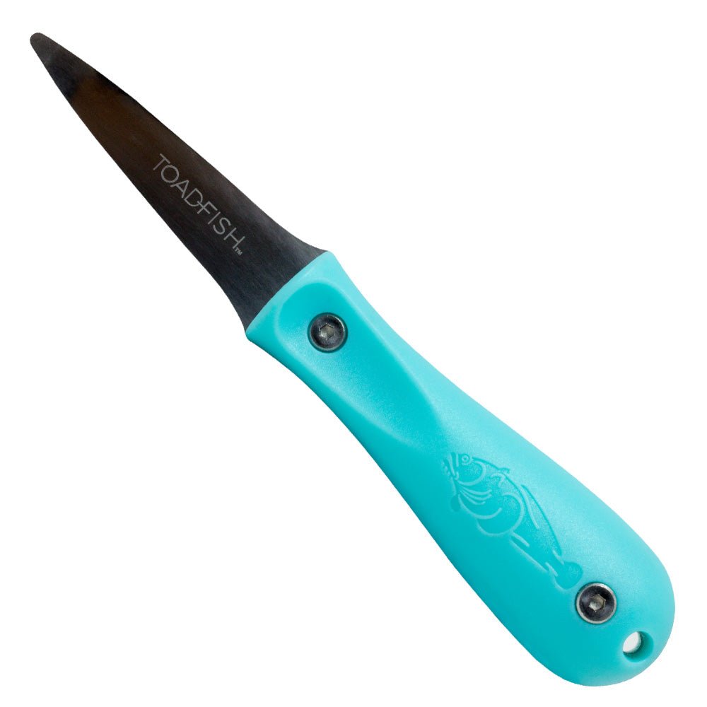 Toadfish Put Em Back Oyster Knife - Teal [1001] - Houseboatparts.com