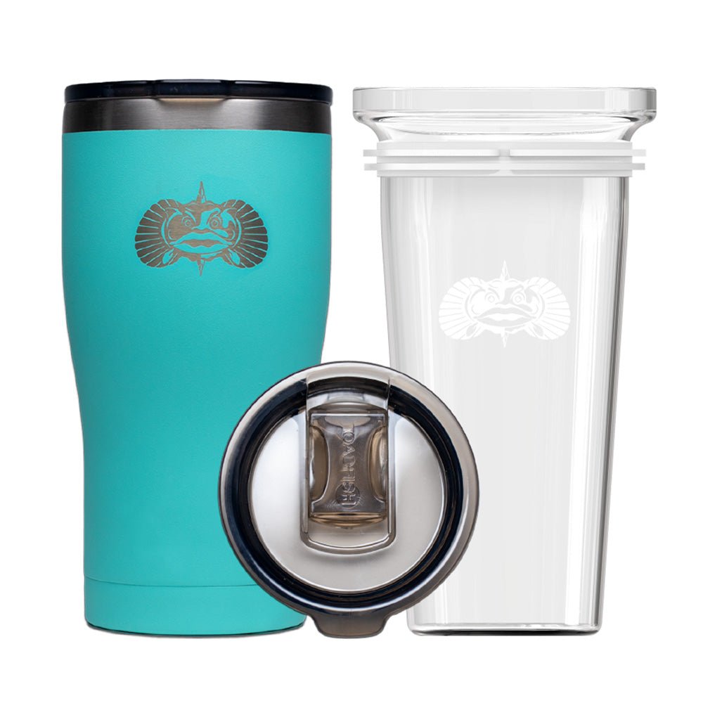 Toadfish Non-Tipping 20oz Tumbler - Teal [1132] - Houseboatparts.com