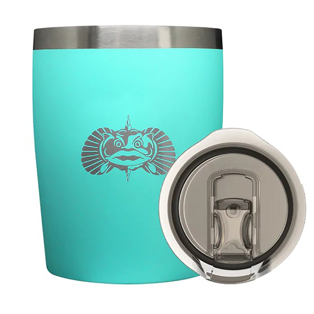 Toadfish Non-Tipping 10oz Rocks Tumbler - Teal [1075] - Houseboatparts.com