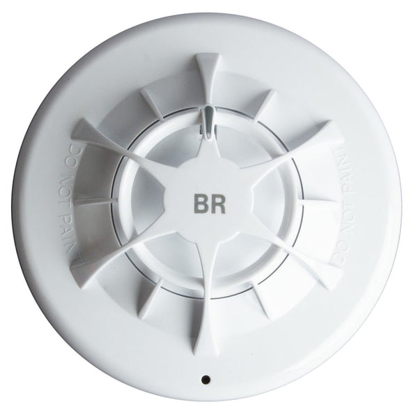 Fireboy-Xintex Fixed Heat Detector w/Base [OMHD-04-DB-R] - Houseboatparts.com