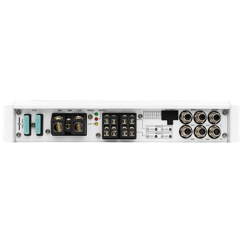 DS18 NXL-M4 Full Range 4 Channel IPX5 Marine Grade Amplifier - 150 x 4W @ 4-Ohm [NXL-M4] - Houseboatparts.com