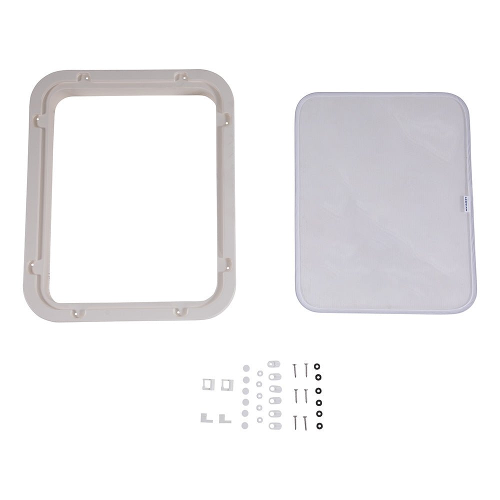 Lewmar White Trim Ring Screen Kit [367654252] - Houseboatparts.com