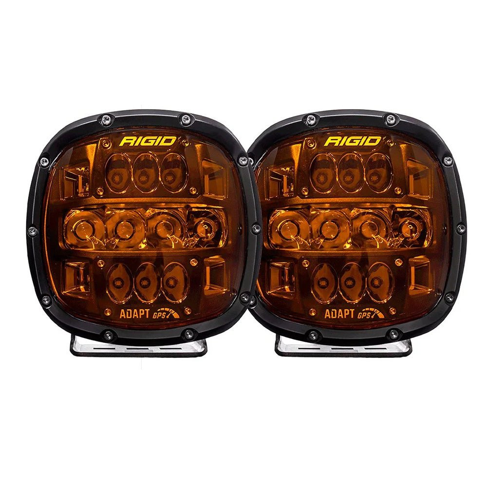 RIGID Industries Adapt XP w/Amber Pro Lens - Pair [300515] - Houseboatparts.com