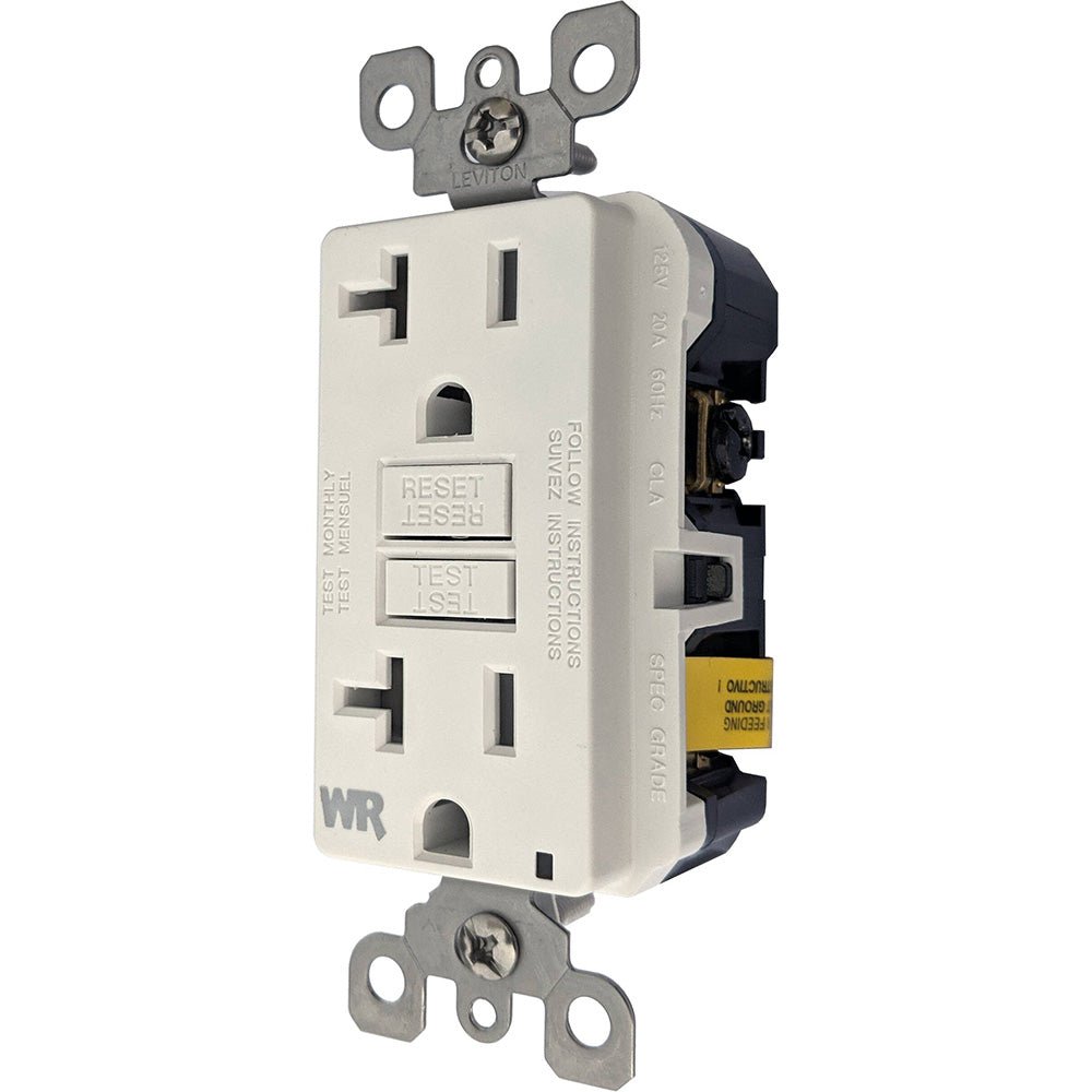 Blue Sea 1698 Marine-Grade Dual GFCI Receptacle [1698] - Houseboatparts.com