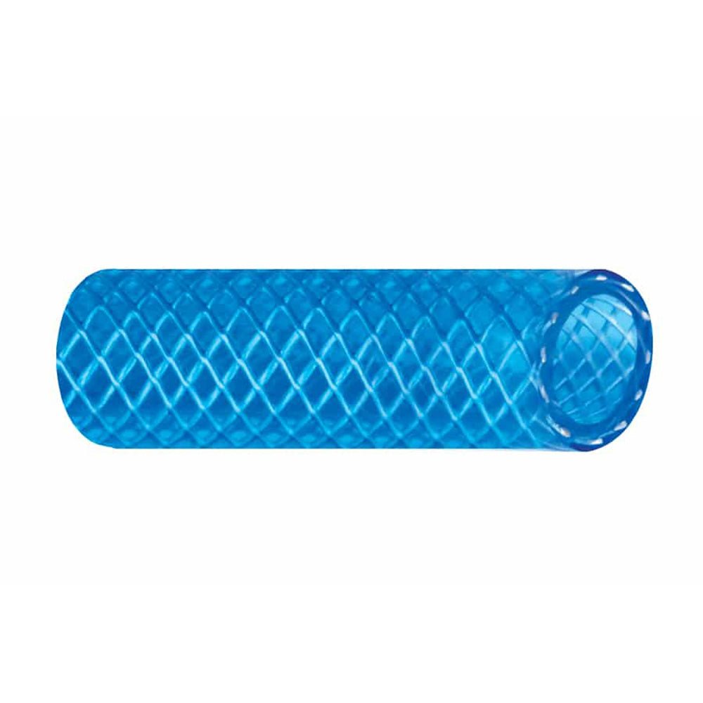 Trident Marine 1/2" x 50 Boxed Reinforced PVC (FDA) Cold Water Feed Line Hose - Drinking Water Safe - Translucent Blue [165-0126] - Houseboatparts.com