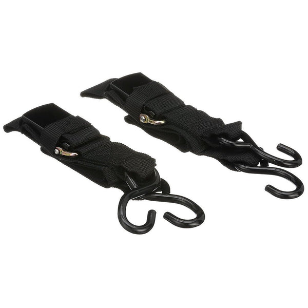 Attwood Quick-Release Transom Tie-Down Straps 2" x 4 Pair [15232-7] - Houseboatparts.com