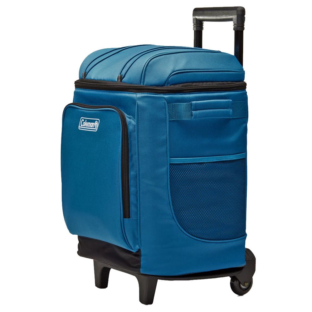 Coleman CHILLER 42-Can Soft-Sided Portable Cooler w/Wheels - Deep Ocean [2158120] - Houseboatparts.com