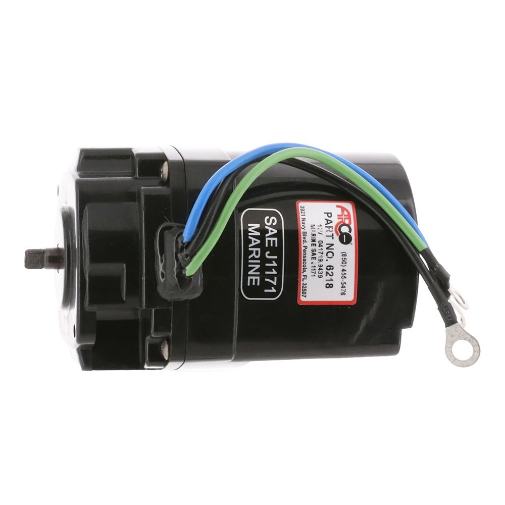 ARCO Marine Original Equipment Quality Replacement Tilt Trim Motor f/Mercruiser I/O Mercury O/B w/Oildyne Pump [6218] - Houseboatparts.com