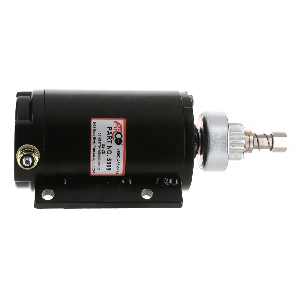 ARCO Marine Original Equipment Quality Replacement Outboard Starter f/Evinrude 40, 50, 75 90 HP E-TEC Models [5358] - Houseboatparts.com