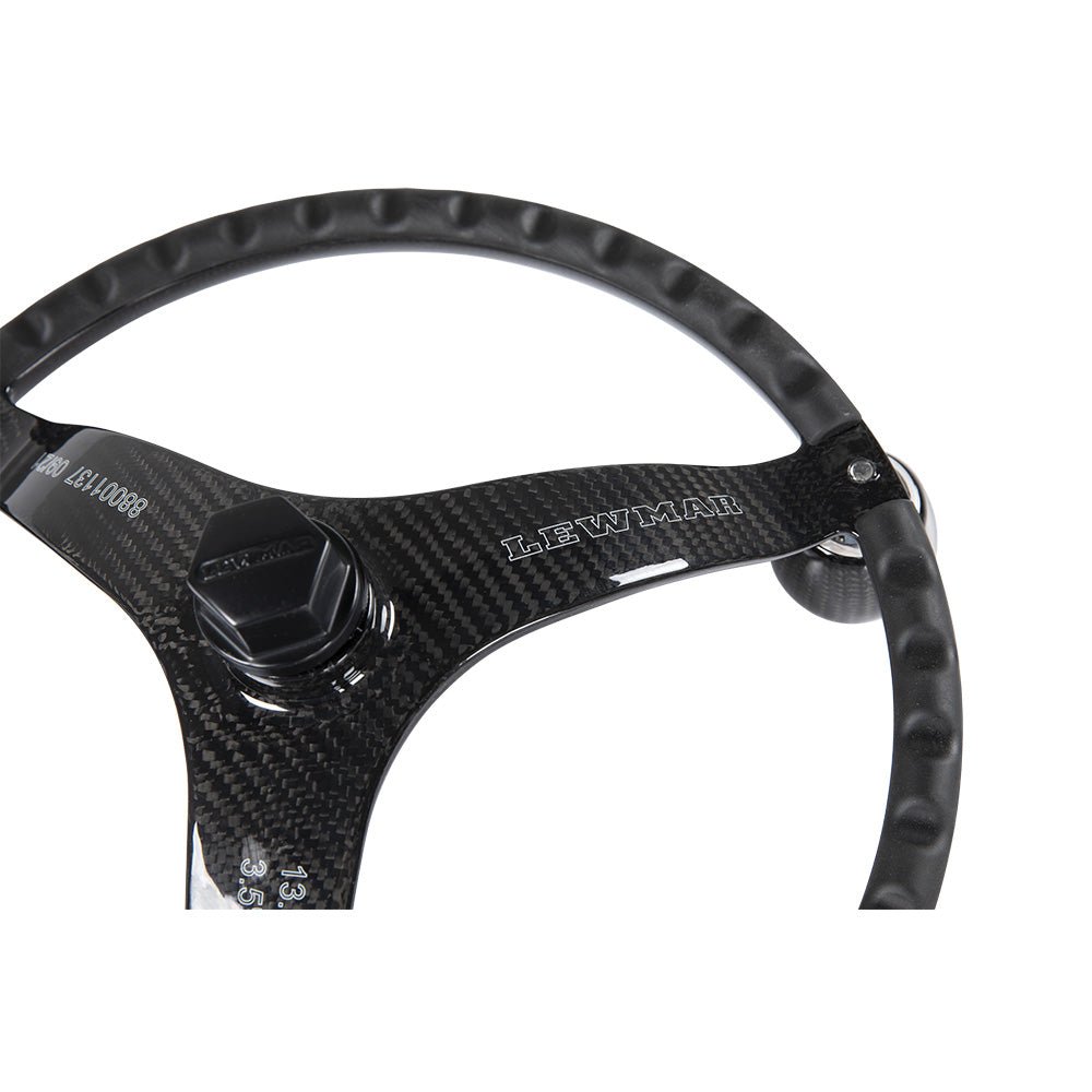 Lewmar Power Grip Carbon Fiber Wheel [89700924] - Houseboatparts.com