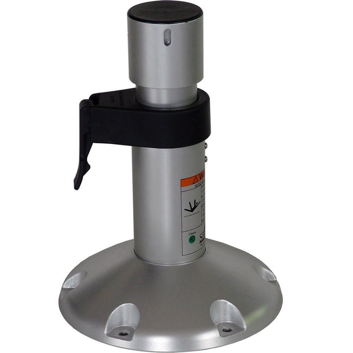 Springfield Second Generation Posi-Lock Manual Adjust 2-7/8" Pedestal - No Swivel [1240748-MLNS] - Houseboatparts.com