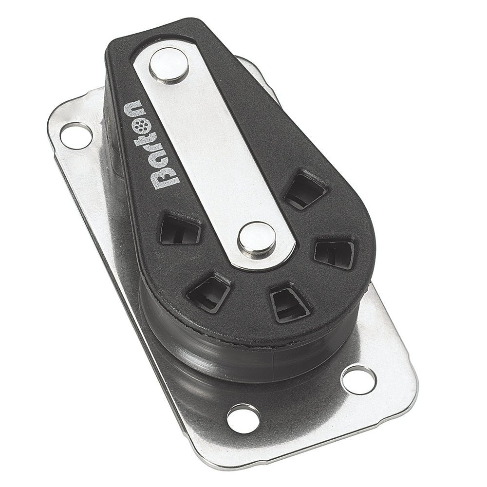 Barton Marine Size 2 Single Cheek Block [N02160] - Houseboatparts.com