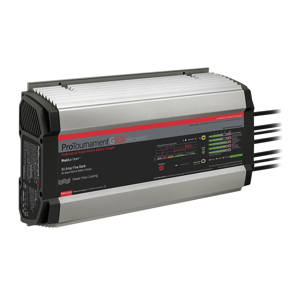 ProMariner ProTournamentelite 500 Battery Charger - 5 Bank - Global/CZone [55505] - Houseboatparts.com