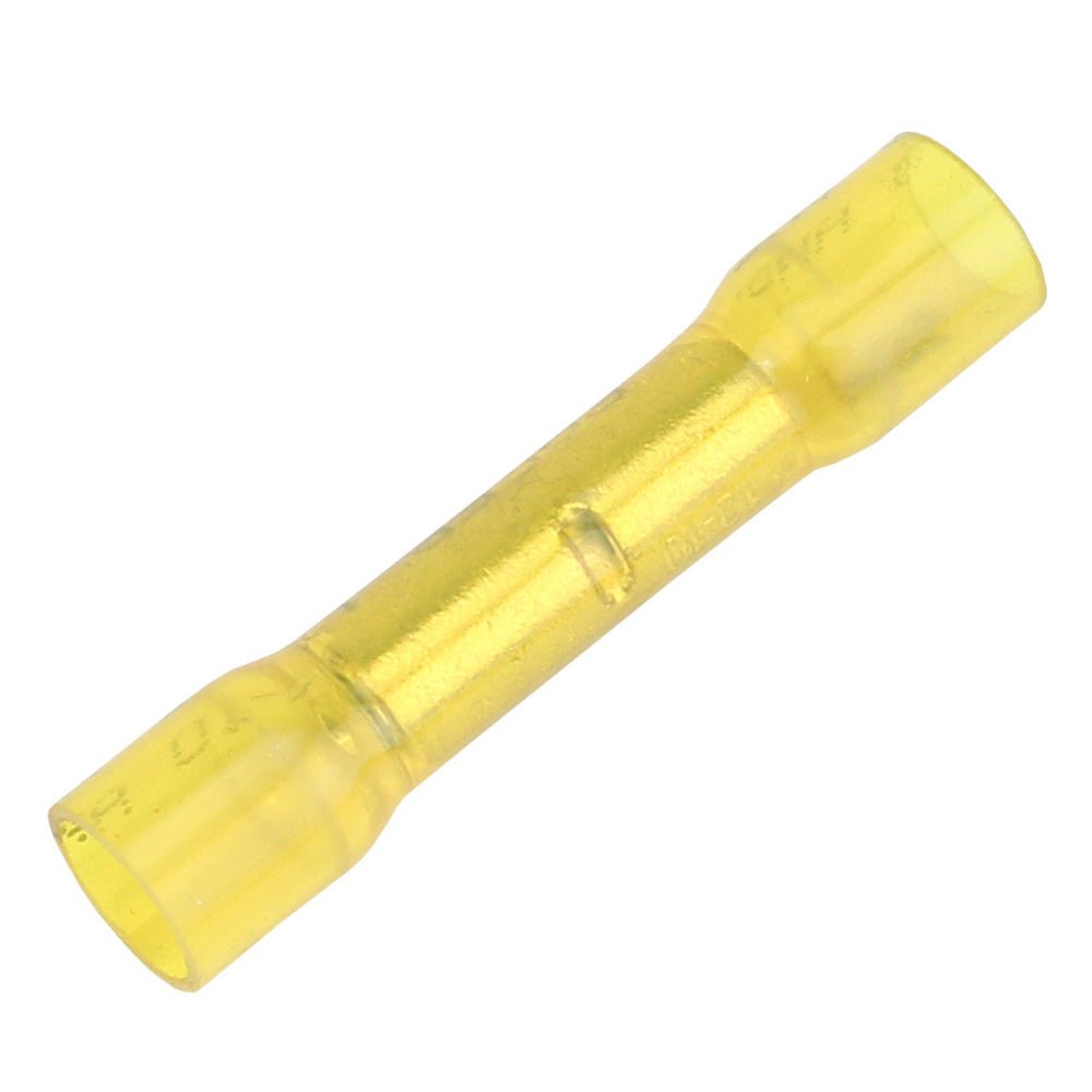 Pacer 12-10 AWG Heat Shrink Butt Connector - 100 Pack [TBSE10-100] - Houseboatparts.com