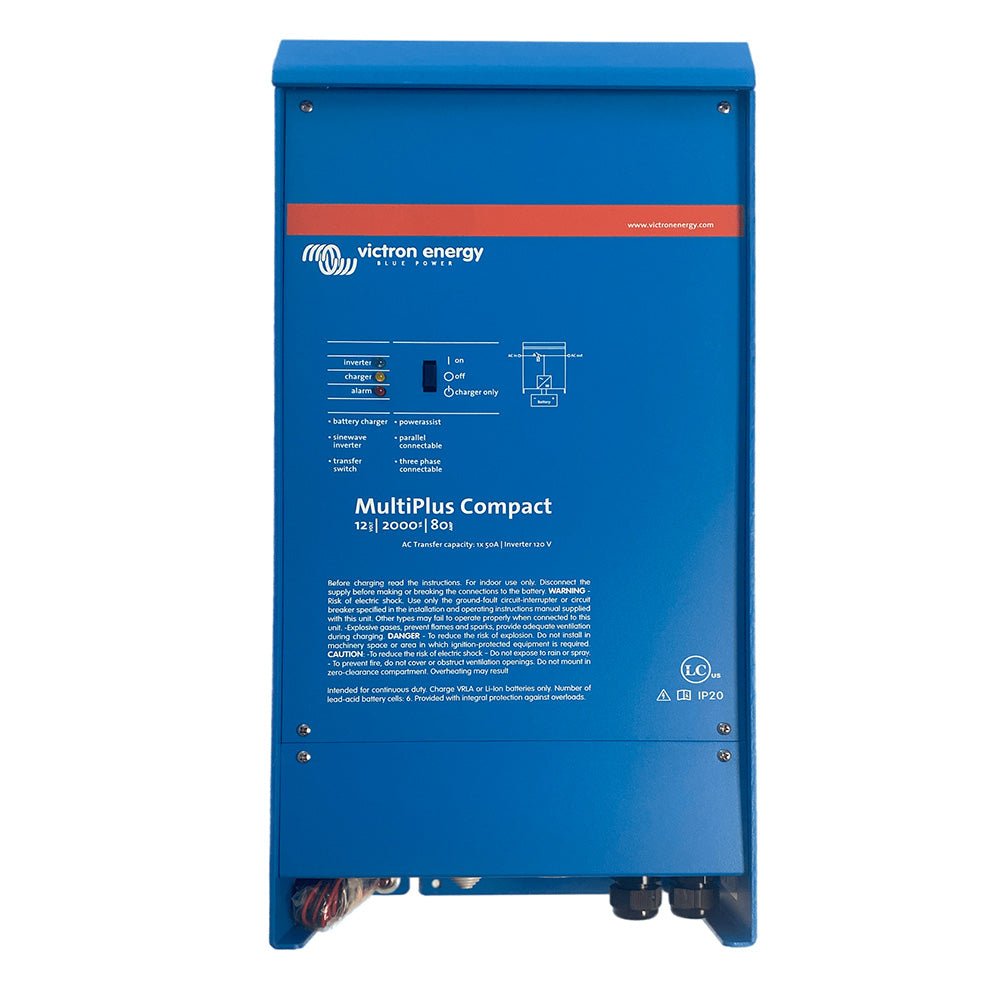 Victron MultiPlus Compact 12/2000/80 - 150 120V VE.Bus UL Approved [CMP122200102] - Houseboatparts.com