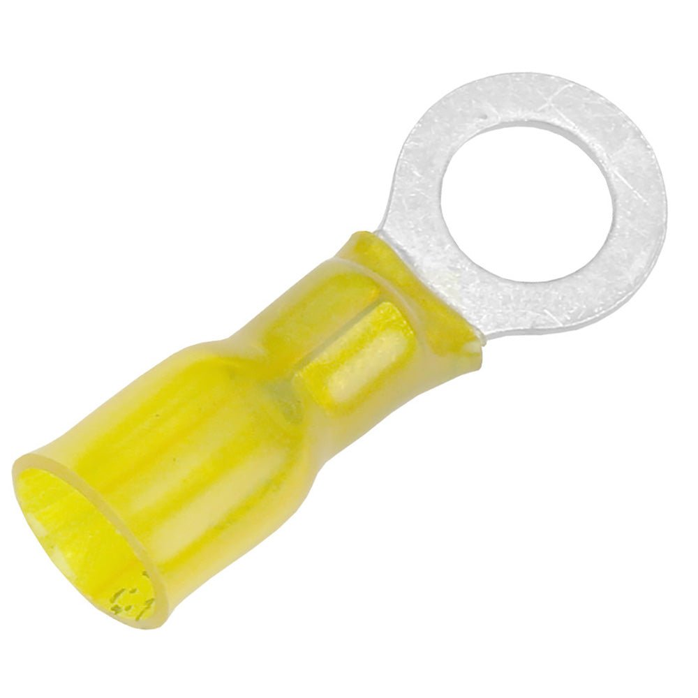 Pacer 12-10 AWG Heat Shrink Ring Terminal - 5/16" Stud Size - 3 Pack [TE10-56R-3] - Houseboatparts.com