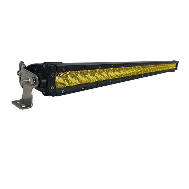 Black Oak 30" Yellow Lens Single Row Combo Optics Pro Series 2.0 [30Y-S5OS] - Houseboatparts.com