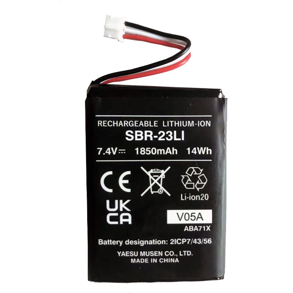 Standard Horizon SBR-23LI Li-Ion Battery Pack f/HX210 [SBR-23LI] - Houseboatparts.com