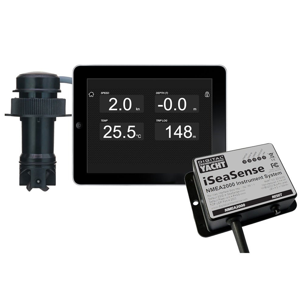 Digital Yacht iSeaSense Wireless Speed Depth Temp Pack [ZDIGISSPK1] - Houseboatparts.com