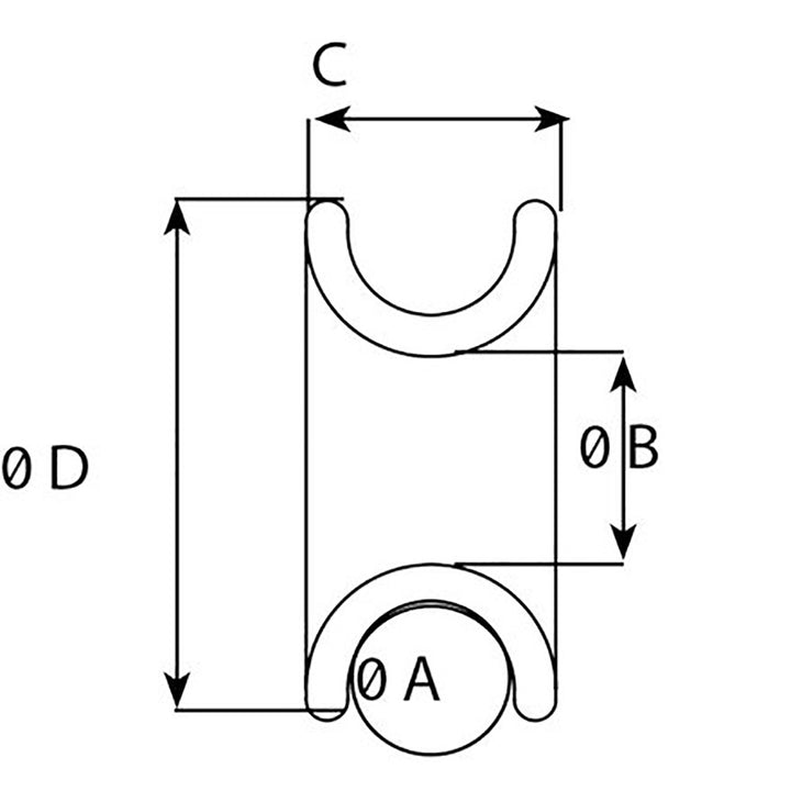 Wichard FRX15 Friction Ring - 15mm (19/32") [FRX15 / 21510] - Houseboatparts.com
