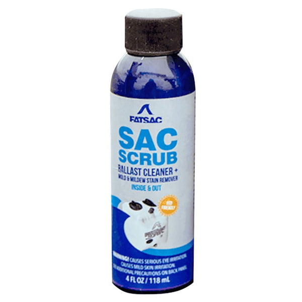 FATSAC Mold Mildew Prevention Sac Scrub - 4oz Single-Use Bottle [M1081] - Houseboatparts.com