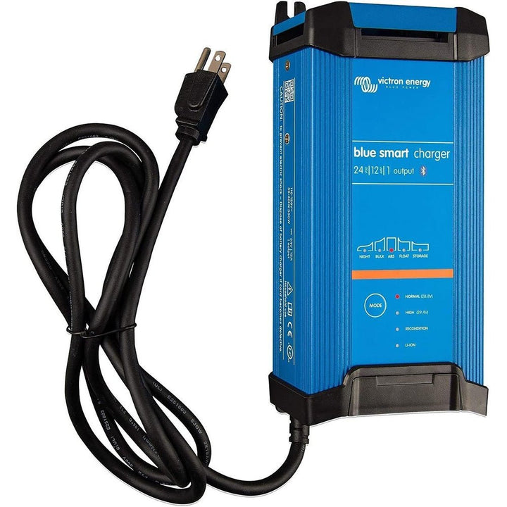 Victron Blue Smart IP22 24VDC 12A 1 Bank 120V Charger - Dry Mount [BPC241245102] - Houseboatparts.com